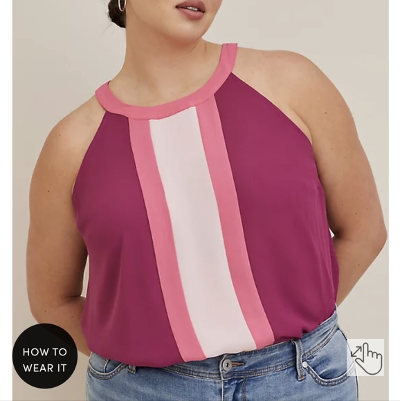torrid Tops - Torrid Halt Blouse 4X